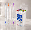 12 Colors Twin-Tip Brush Markers – Dual Tip Art Marker Set