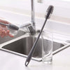 Silicone Bottle Cleaning Brush With Long Handle – Grey