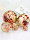 3pcs Crystal Ball Silicone Mold Set – Seamless 3D Round Resin Casting Molds in 3 Sizes