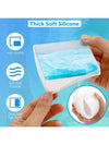 Silicone Coaster Mold Set with Holder Mold – Square & Round Resin Coaster Molds