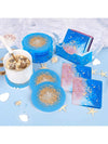 Silicone Coaster Mold Set with Holder Mold – Square & Round Resin Coaster Molds