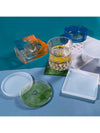 Silicone Coaster Mold Set with Holder Mold – Square & Round Resin Coaster Molds