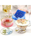 Silicone Coaster Mold Set with Holder Mold – Square & Round Resin Coaster Molds