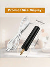 USB Mini Electric Drill Set with Drill Bits & Screw Eye Pins – Resin, Jewelry & Keychain Crafts