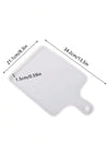 Handled Board Tray Mold – Rectangular Paddle-Style Mold, 34.2 x 21.1 cm
