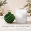 3D Ribbed & Spiral Mold – Pleated Cone, House, Ornament & Stacked Designs