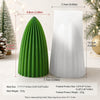 3D Ribbed & Spiral Mold – Pleated Cone, House, Ornament & Stacked Designs