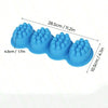 4-Cavity Oval Textured Craft Mold – Blue or Pink