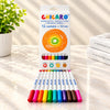 CNICARO Washable Markers – 12 Colors, 3.0mm
