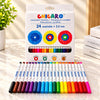 CNICARO Washable Markers – 24 Colors, 3.0mm