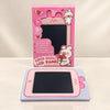 Coco Rabbit LCD Panel Writing Tablet – 9 Inch, Pink & Purple