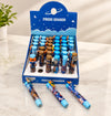 Cute Cartoon Press Eraser Pen – Refillable Push-Up Eraser with Assorted Designs