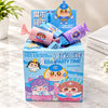 Egg Party Time Candy-Shaped Pencil Eraser Set – Assorted Cute Cartoon Designs