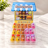 Hamburger Hut Novelty Cartoon Pen Set – Colorful Burger-Themed Decorative Pens