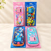 Hardshell Pencil Case with Built-In Calculator – Cartoon Print Designs