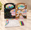 MAGIC SCRATCH CARDS – Rainbow Scratch Art Activity Set for Kids