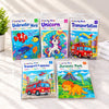 Magic Doodle Book A4 Colouring Book – Assorted Designs