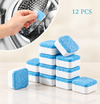 Washing Machine Cleaning Tablet 12 Pcs – Effervescent Blue & White Drum Cleaner Tablets