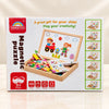 Rainbow Toys Magnetic Puzzle Drawing Board Set for Kids