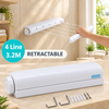 Wall Mounted 4-Line Retractable Clothesline Rope 3.2M – White Indoor Drying Line