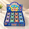 SHENGSI 3-Hole Pencil Sharpener with Eraser – Assorted Cartoon Designs