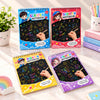 Kids Scratch Book – Rainbow Scratch Art Activity Book for Ages 3+