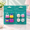 Cute Decorative Erasers Set – Bag & Flower Designs, 4-Piece Pack