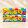 Toyzy Color Dough Set – 5 Colors Super Soft Modelling Dough, 250g