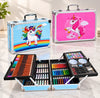 Unicorn Drawing & Painting Art Set with Portable Case