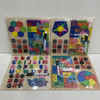 Wooden Puzzle Plate