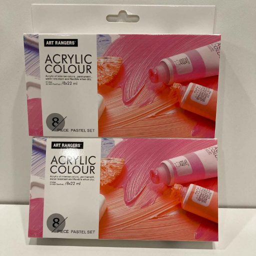Pastel Acrylic Colour Tube 22MLX8